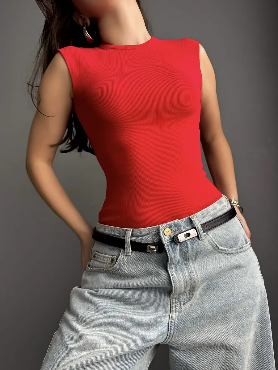 Топ летний с открытой спиной Лулу