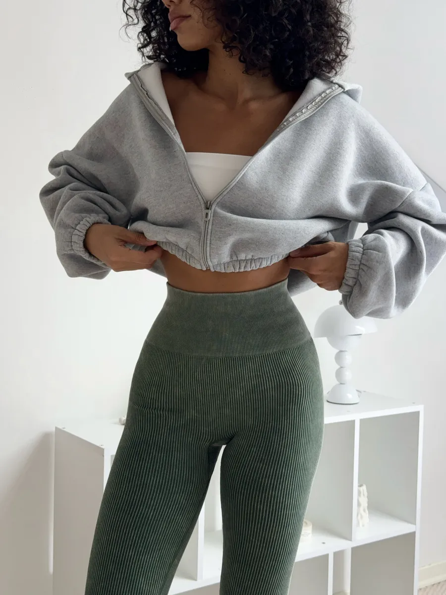 Лосины в рубчик леггинсы спортивные