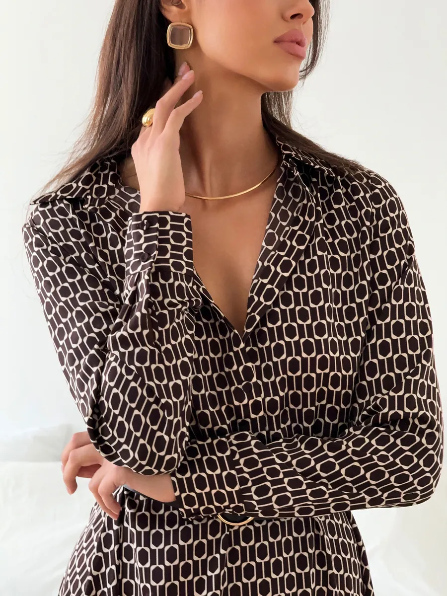 Платье длинное осеннее с ремнем