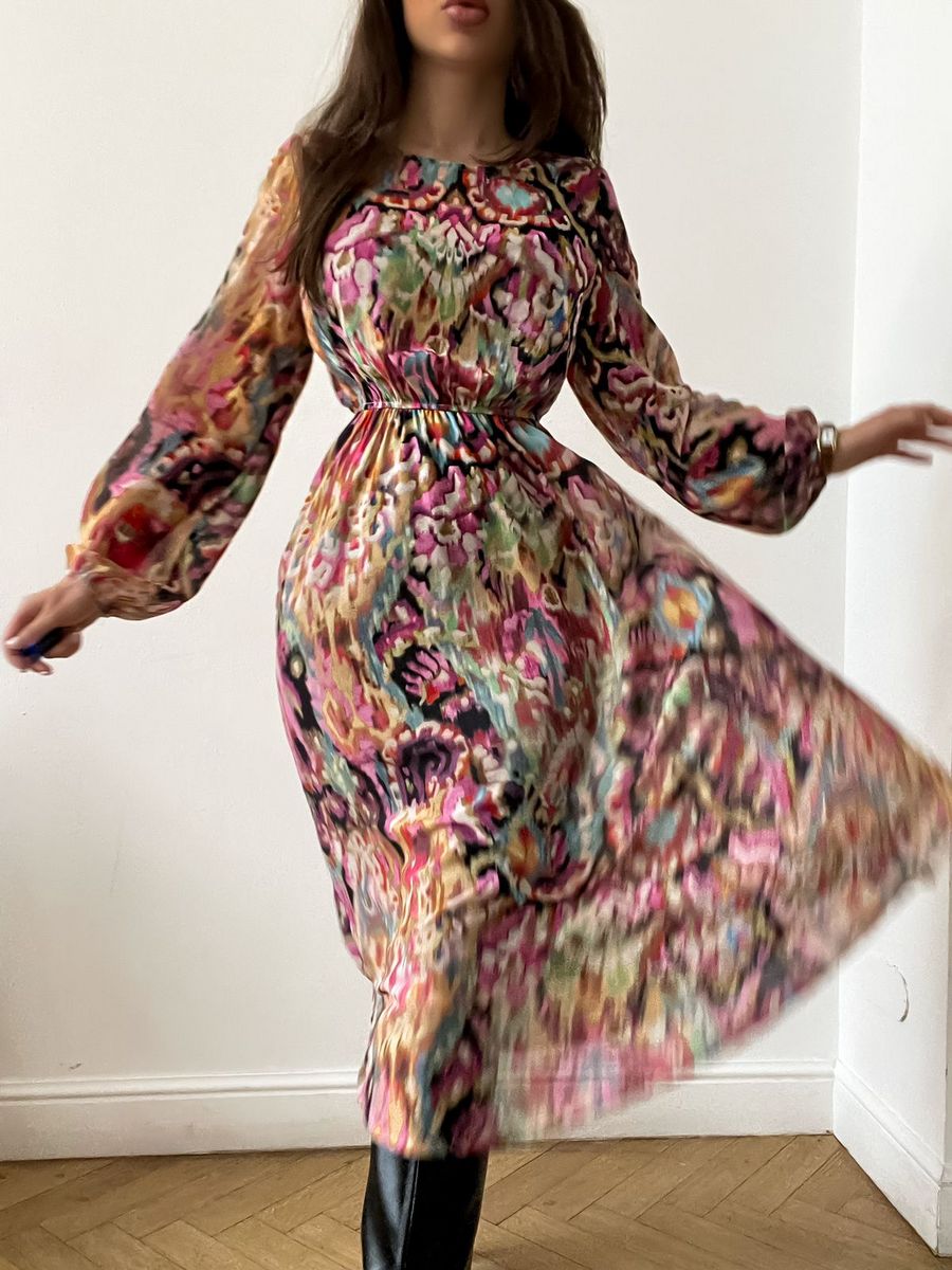 Платье шифоновое вечернее