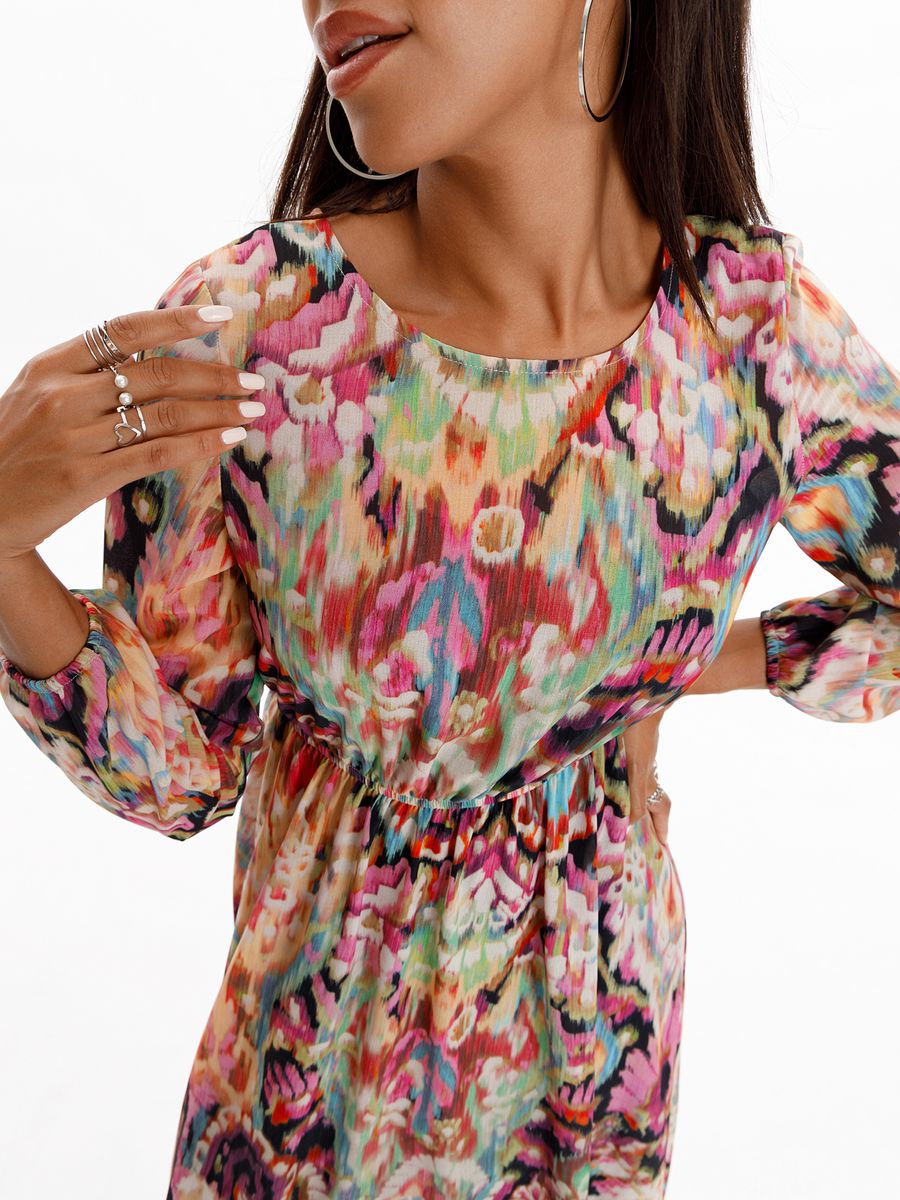 Платье шифоновое вечернее