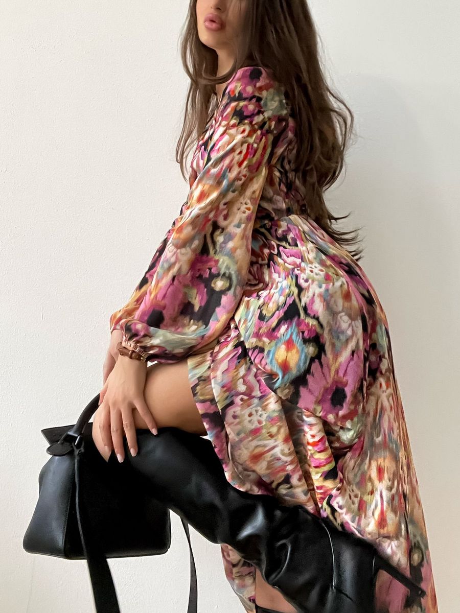 Платье шифоновое вечернее