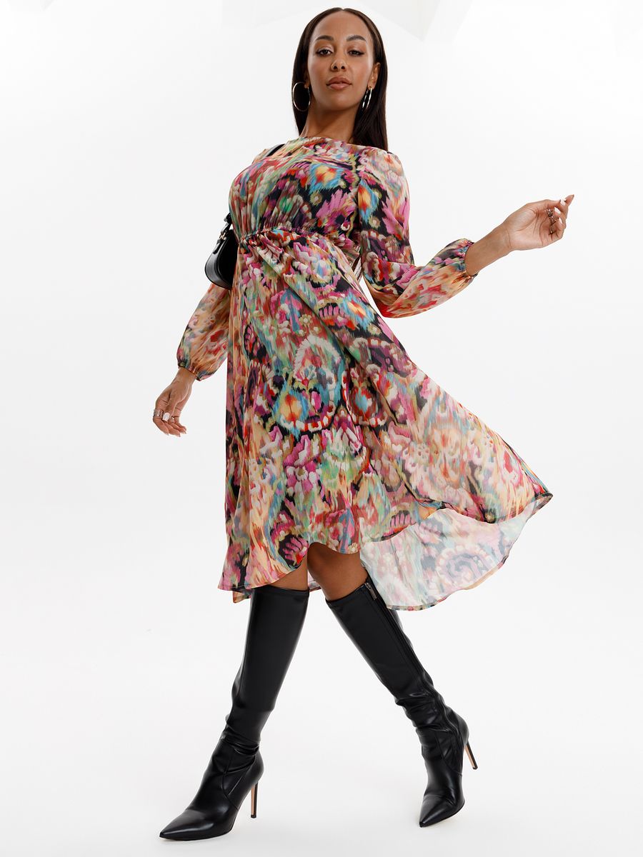 Платье шифоновое вечернее