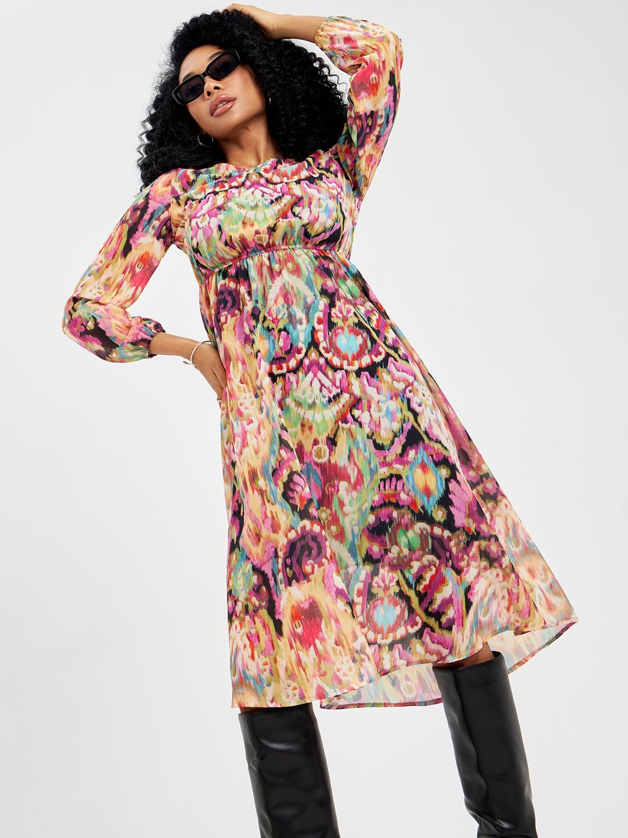 Платье шифоновое вечернее