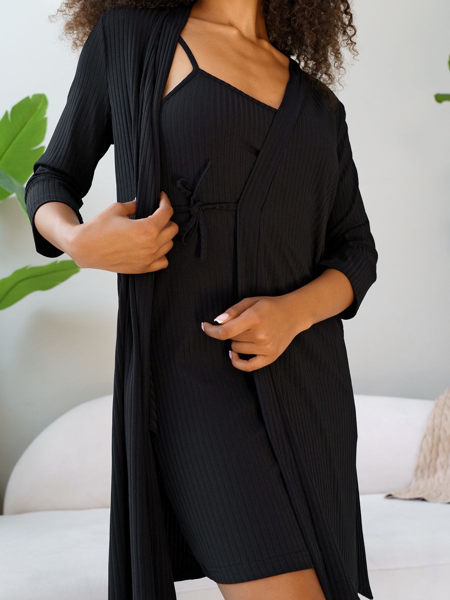 Халат домашний с сорочкой Эмма