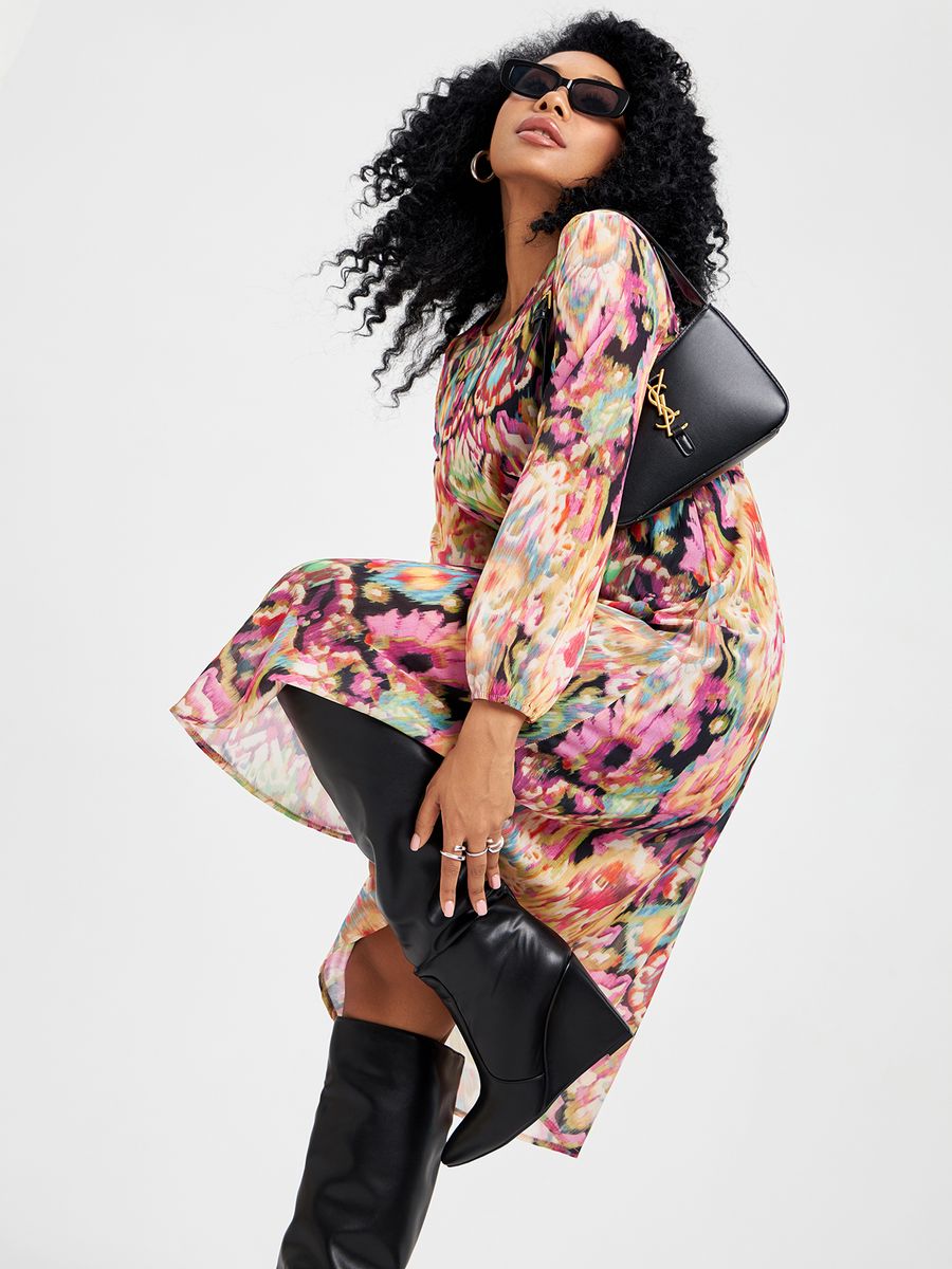 Платье шифоновое вечернее