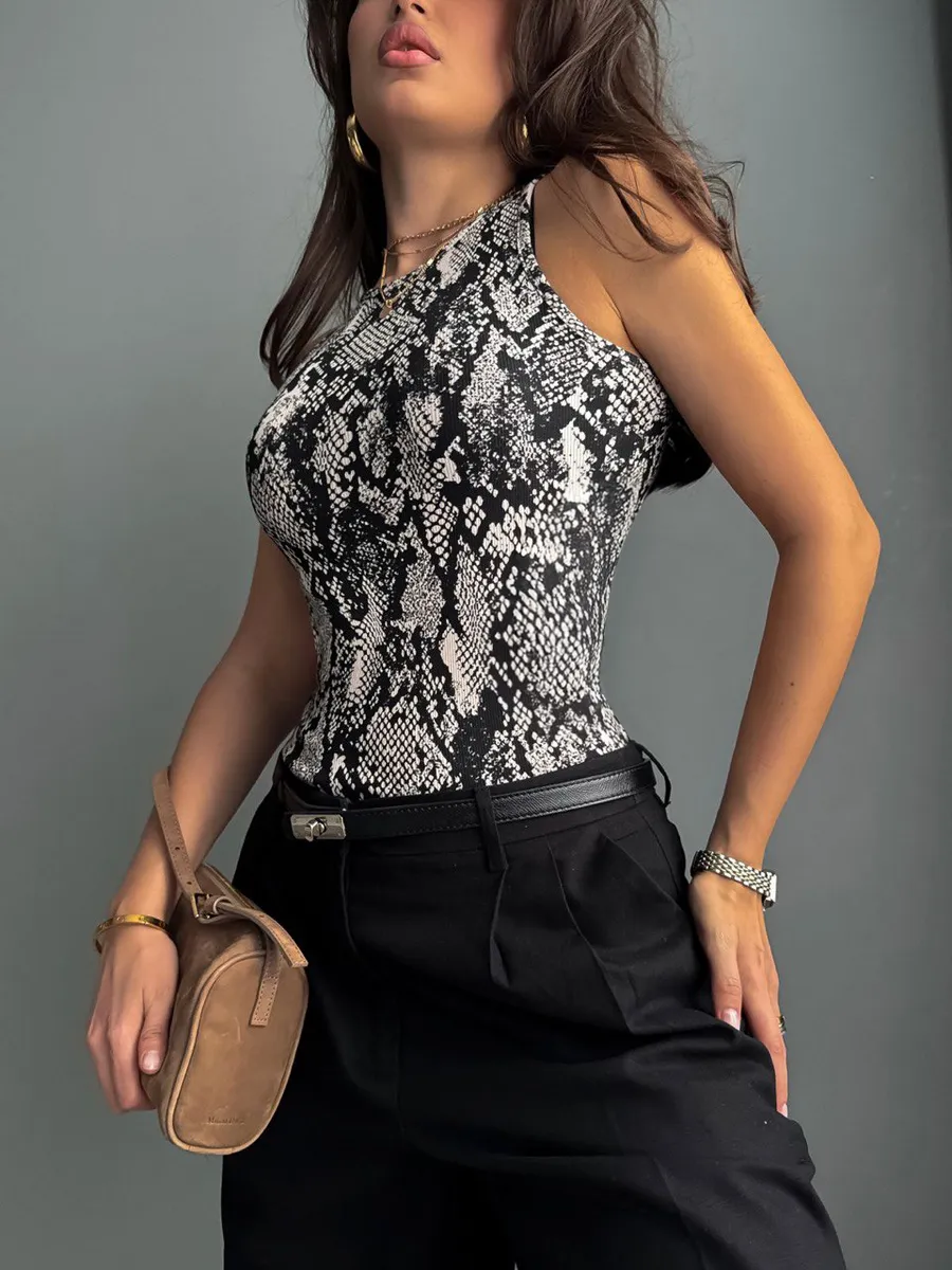 Топ под пиджак базовый в рубчик