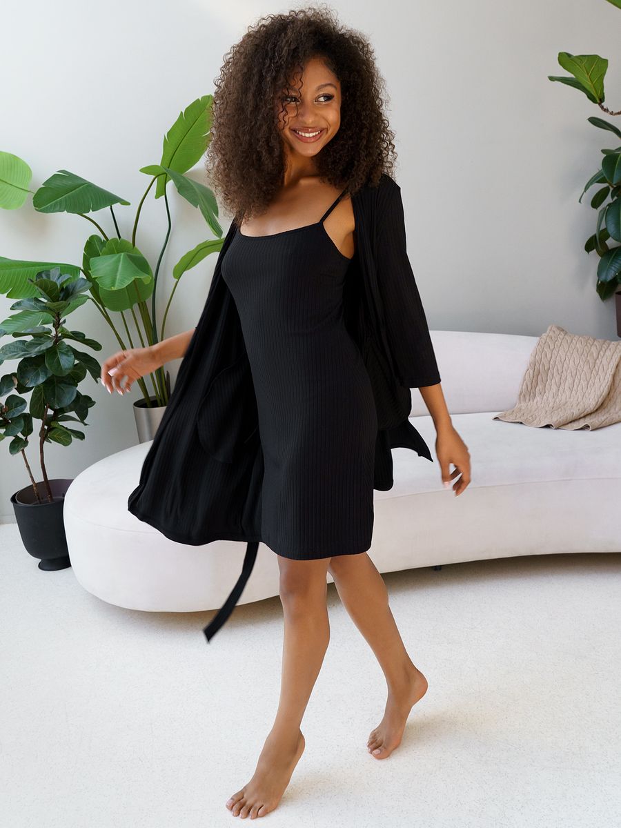 Халат домашний с сорочкой Эмма