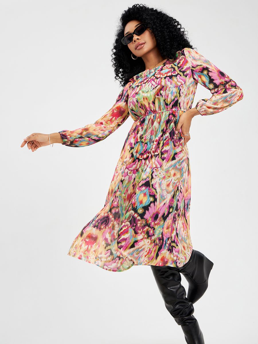 Платье шифоновое вечернее