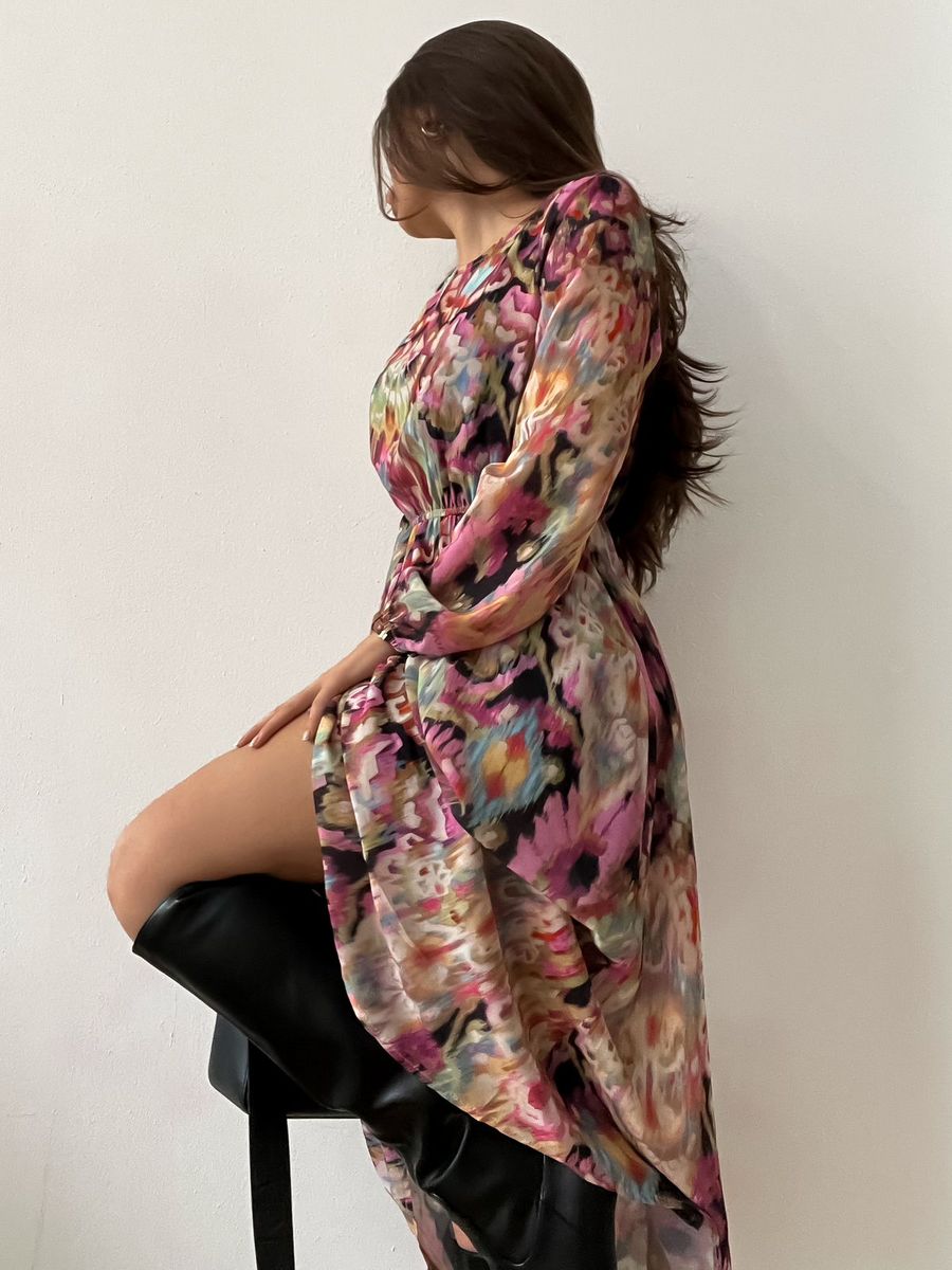 Платье шифоновое вечернее