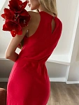 Платье летнее длинное с разрезами