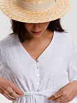 Платье женское летнее праздничное хлопок шитье Калипсо