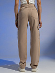 Брюки карго женские штаны широкие летние с карманами